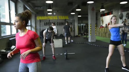 Young People Modern Gym Active Activewear