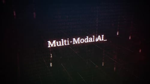 Futuristic Digital Typing Text Animation for Technology