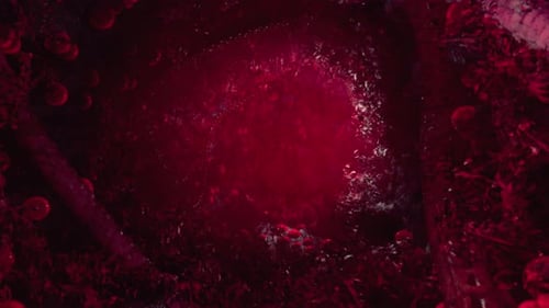 Voodoo Horror with Red Tentakles