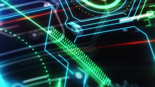 Parede virtual de dados infográficos