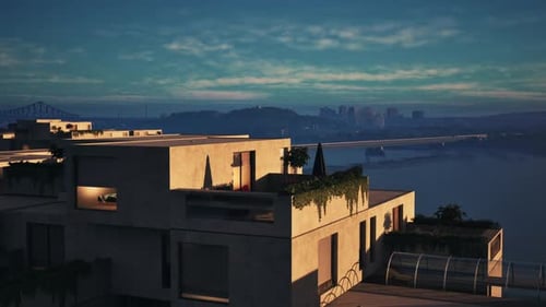 View of Body of Water From Building