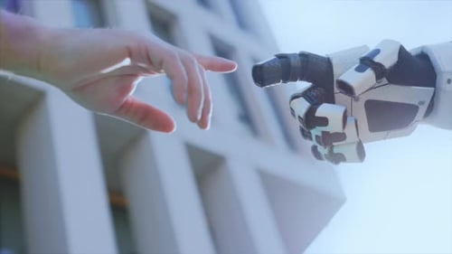 Connexion fragile entre la peau et le servomoteur Un prototype expérimental teste les limites de l'homme et