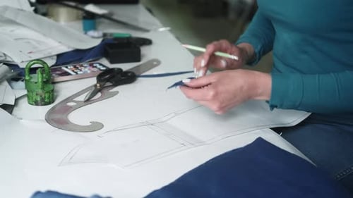 Sewing Workshop Apparel Manufacturing Designer