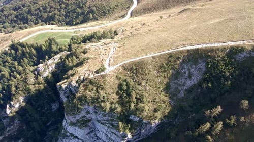 Flying to the top of the Monte Baldo Mountain