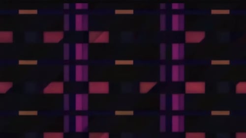Exploring Abstract Geometric Patterns That Feature Vibrant Colors