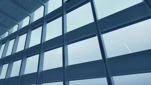 Glass Window of Office Building