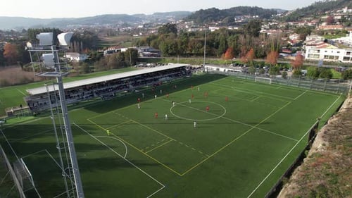 Soccer Players. Soccer Match. Soccer Stadium