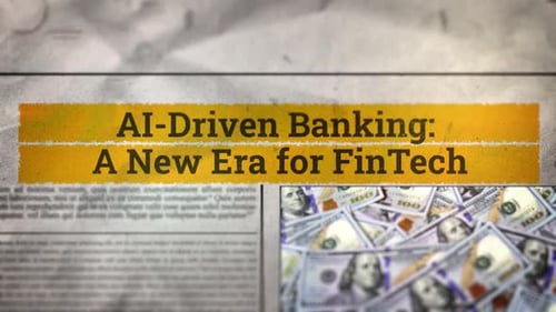 La banca impulsada por la inteligencia artificial: una nueva era para un título sobre tecnología financiera en un periódico digital