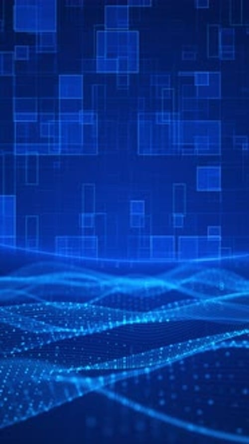 Réseau neuronal numérique de particules Cyber Big Data Flow. Apprentissage automatique, streaming AI Artificial Intelli