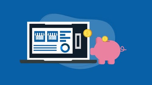 Passive income piggy bank symbolize growth in finance. Suitable for financial blogs, business.