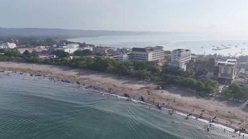 Wunderschöne Meereslandschaft von Pangandaran