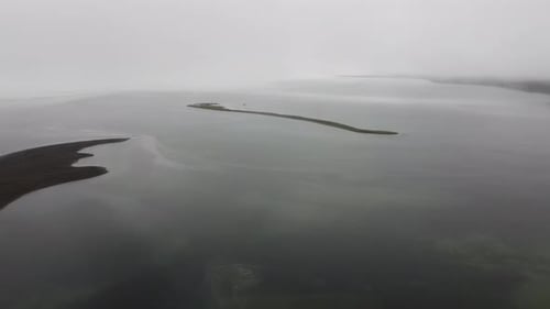 Aerial View of a Lake