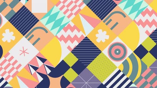 Diagonaler Hintergrund, minimalistische geometrische Pastellfliese, Bewegungsgrafik
