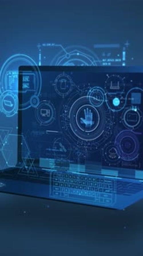 Animated Infographic of User Identification and Access