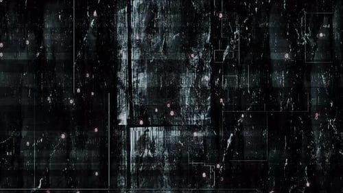 Digital Glitch Noise Scan Line Transition Overlay