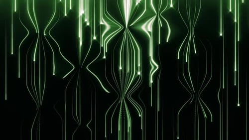 Elektronisch grüne Hintergrundschleife