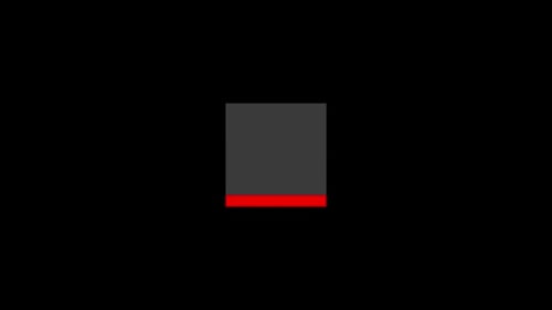 Creator Collection: Dark colored lower third animation with arrows in a square logo frame