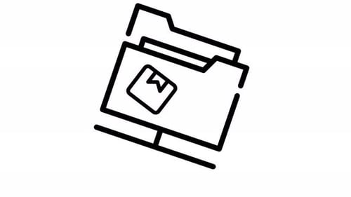 Dateisymbol für Animationsordner