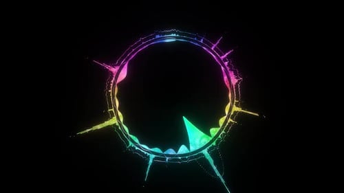 Fondo de pantalla de ecualizador y forma de onda de audio digital