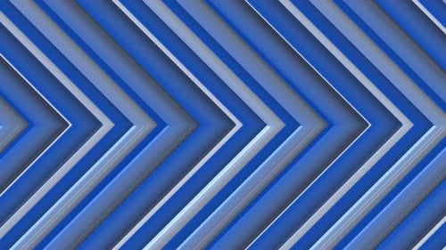 Dynamic Geometric Blue Chevron Background Animation