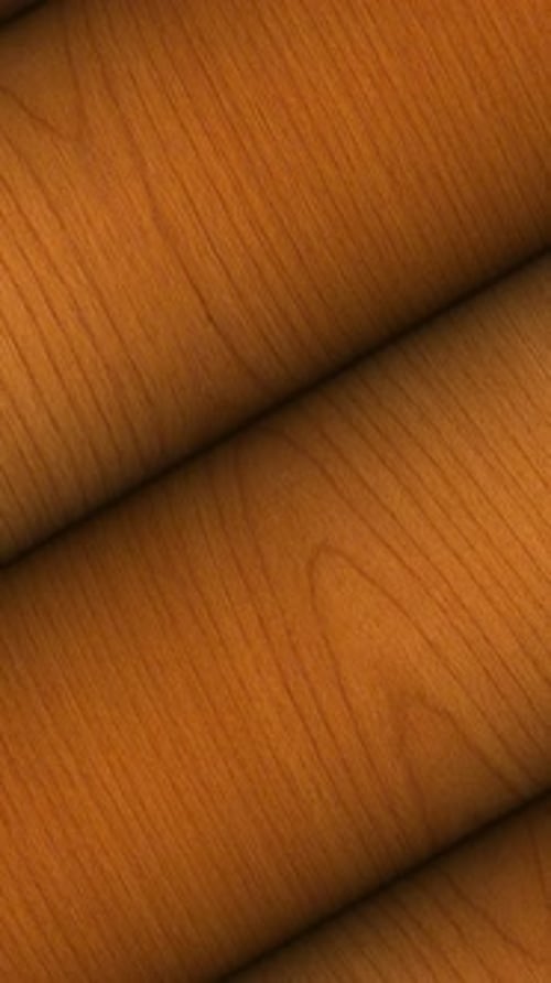 Bûches en bois de teck birman, texture et fibres naturelles