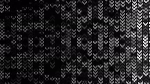 Tech Motion Black White Background Animated