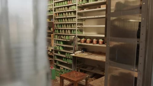 Interior of Shoemaking Workshop