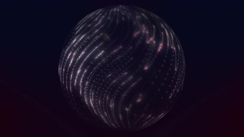 Spezifische Kugel-Animation 4K