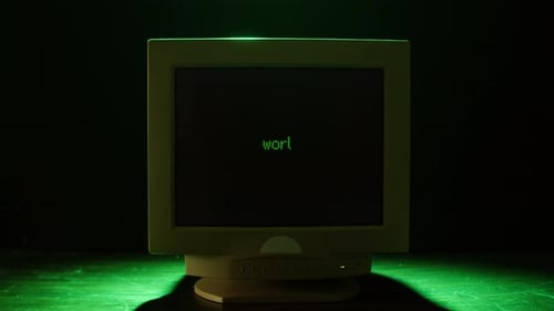 Man Work with Chat Gpt AI Online Connecting with AI and Using a Chat GPT IT Engineer Software