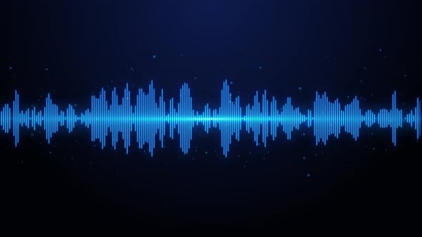 Seamless Loop Audio Spectrum Visualizer Soundwave Effect Music ...