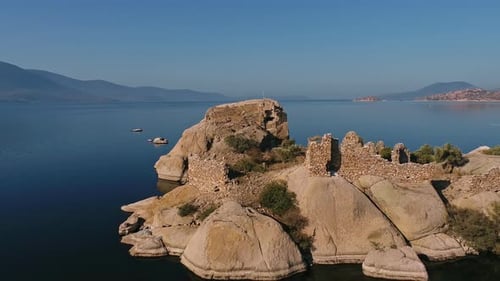 Monastery on a Small Island