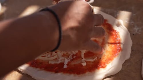 Making Pizza 09