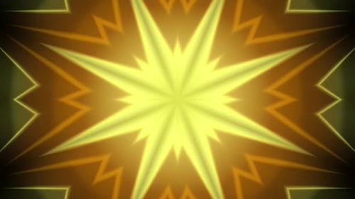 Dynamic Star Shape Motion Background