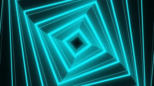 Hintergrund eines Flying Through Technology Tunnels