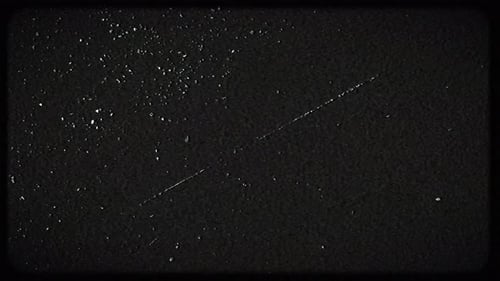 Vintage Film Grunge Overlay with Dust and Scratches