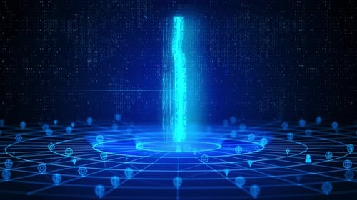 Gaming Pad Text Future Digital Technology Ai Cyber Space Deep Learning Background