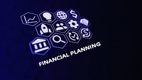 Financial Planning Strategy, Financial Planning Management, and Business Financial Planning Concept