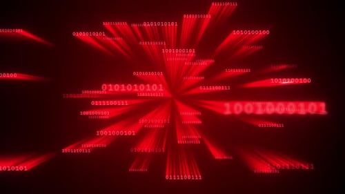 Coding Hacking Programming Code on Computer Screen Terminal