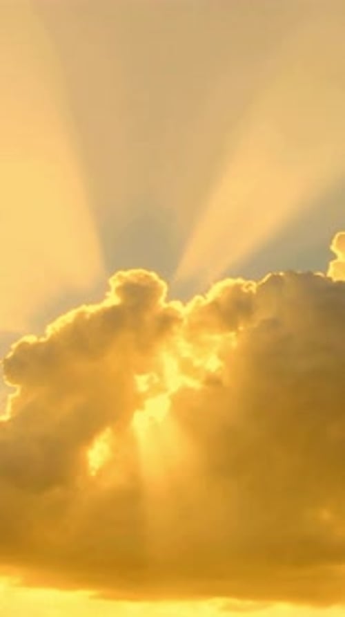 Timelapse du lever du soleil, Nature