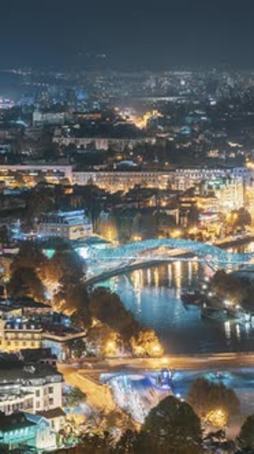 Tbilisi Georgia Top View Of