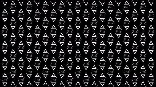Abstraktes Formsymbol Animierter Hintergrund Abstrakter Designmuster-Hintergrund