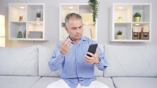 The man who gets the bad news is shocked.