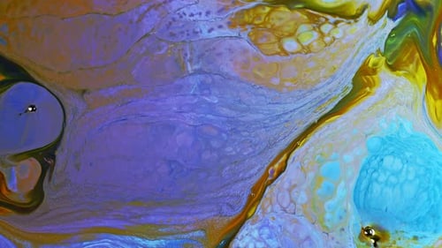 Swirling Fluid Motion: Abstract Colors in Mesmerizing Patterns