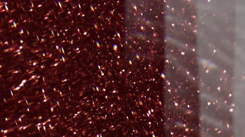 Blur Gleam Bokeh Particles Gold Red Glitter Light