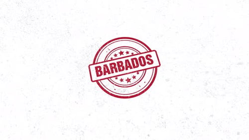 Barbados Rubber Stamp