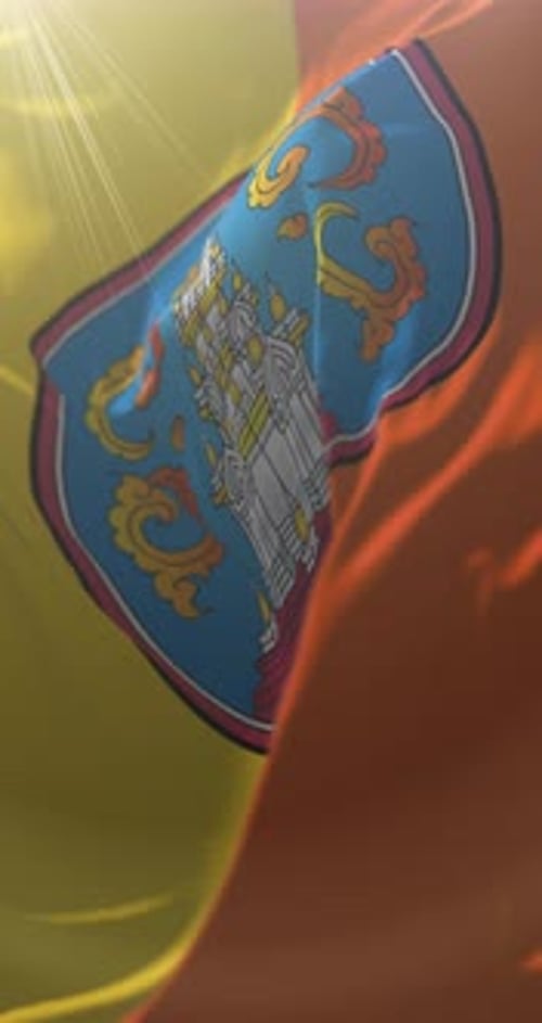 Drapeau de la province de Surat Thani