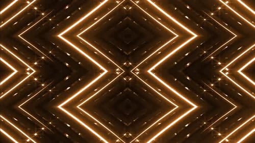 Dynamic neon lines create energetic abstract tunnel motion