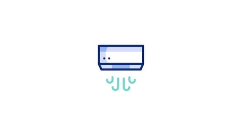 Air Conditioner Animated Icon