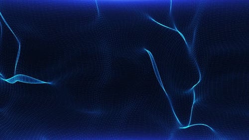 Digital Wave Form Particles Loop