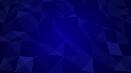 Animated Geometric Plexus Network Background Loop